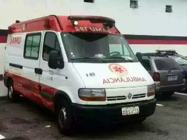 Ambulância, acidente