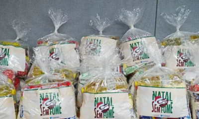 Campanha "Natal Sem Fome 2022" arrecada mais de 2 toneladas em alimentos