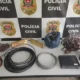 Três são presos em operação contra roubo e furto de fios de cobre