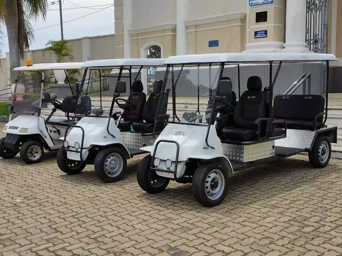 Novos carrinhos elétricos entram em operação nos cemitérios