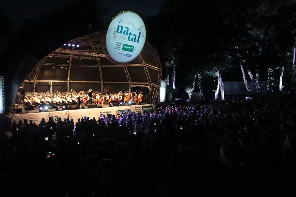 Sinfônica apresenta concerto especial de Natal sábado, na Concha