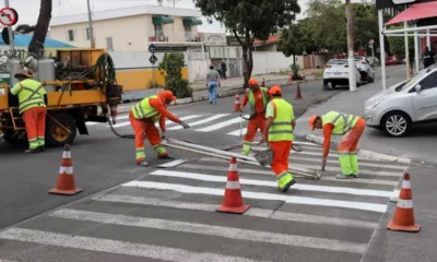 Mais de 170 km de vias receberam reforço da sinalização