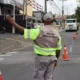 Cruzamento da Rua Irmã Serafina x Rua Conceição tem bloqueio