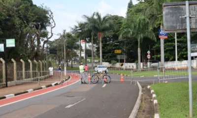 Bloqueios no entorno da Lagoa do Taquaral são reforçados