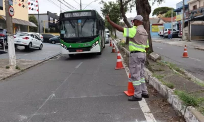 Emdec realiza bloqueio emergencial em trecho da Avenida Brasil