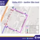 Itinerário da linha 413 será alterado no Jardim das Bandeiras