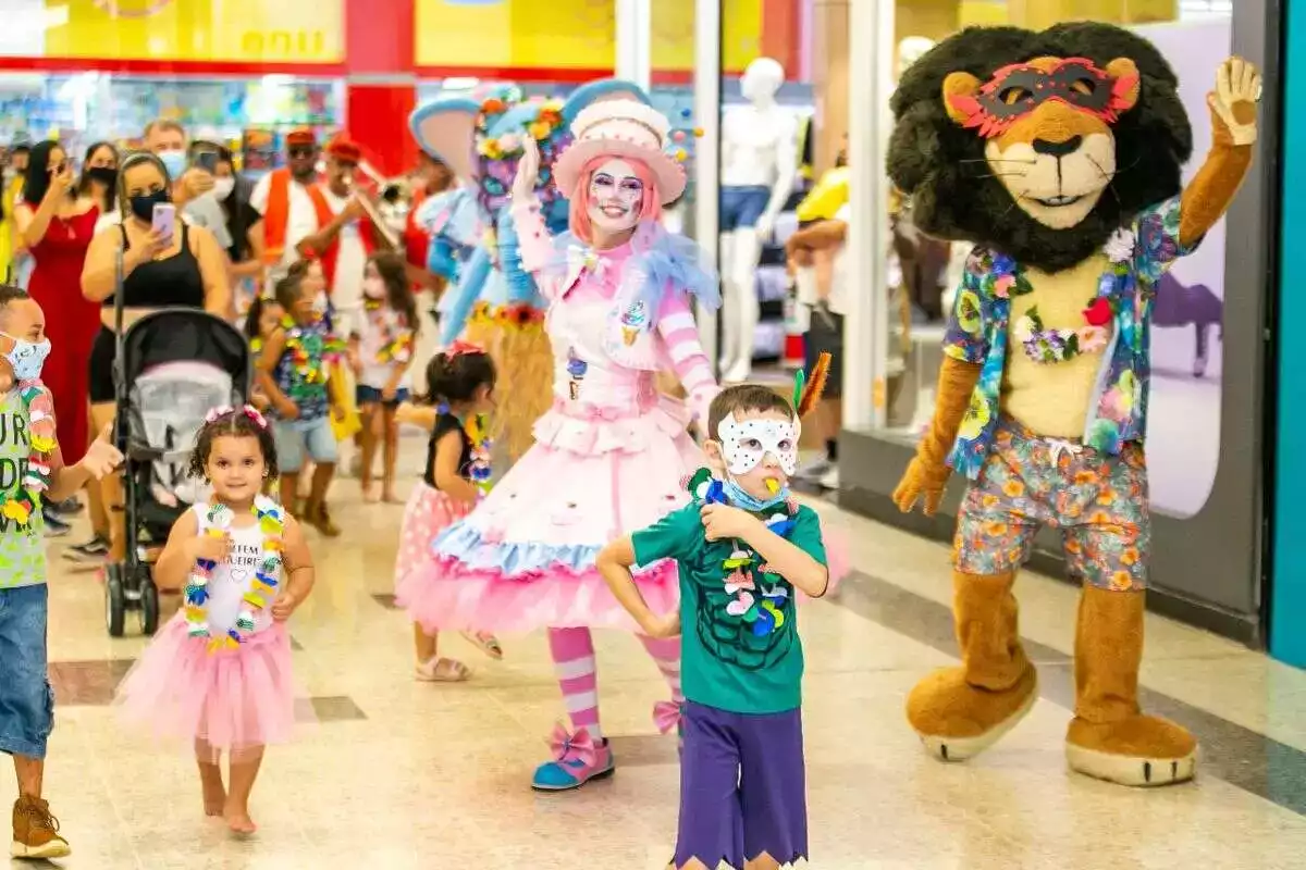 Carnaval terá atrações divertidas no Campinas Shopping