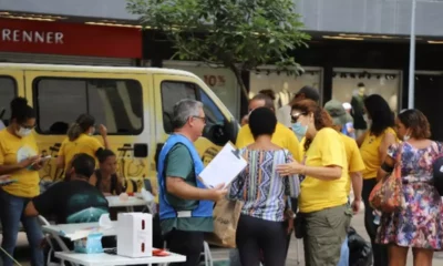 "Caminhos para o Futuro" é bem recebido pela população em situação de rua