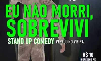 Espaço Cultural Maria Monteiro tem espetáculo de stand up comedy dia 1/04