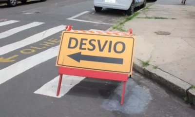 Trecho da Rua Regente Feijó terá bloqueio viário nesta quarta-feira