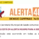 Alerta de Dengue 40 atualiza informações sobre a epidemia da doença