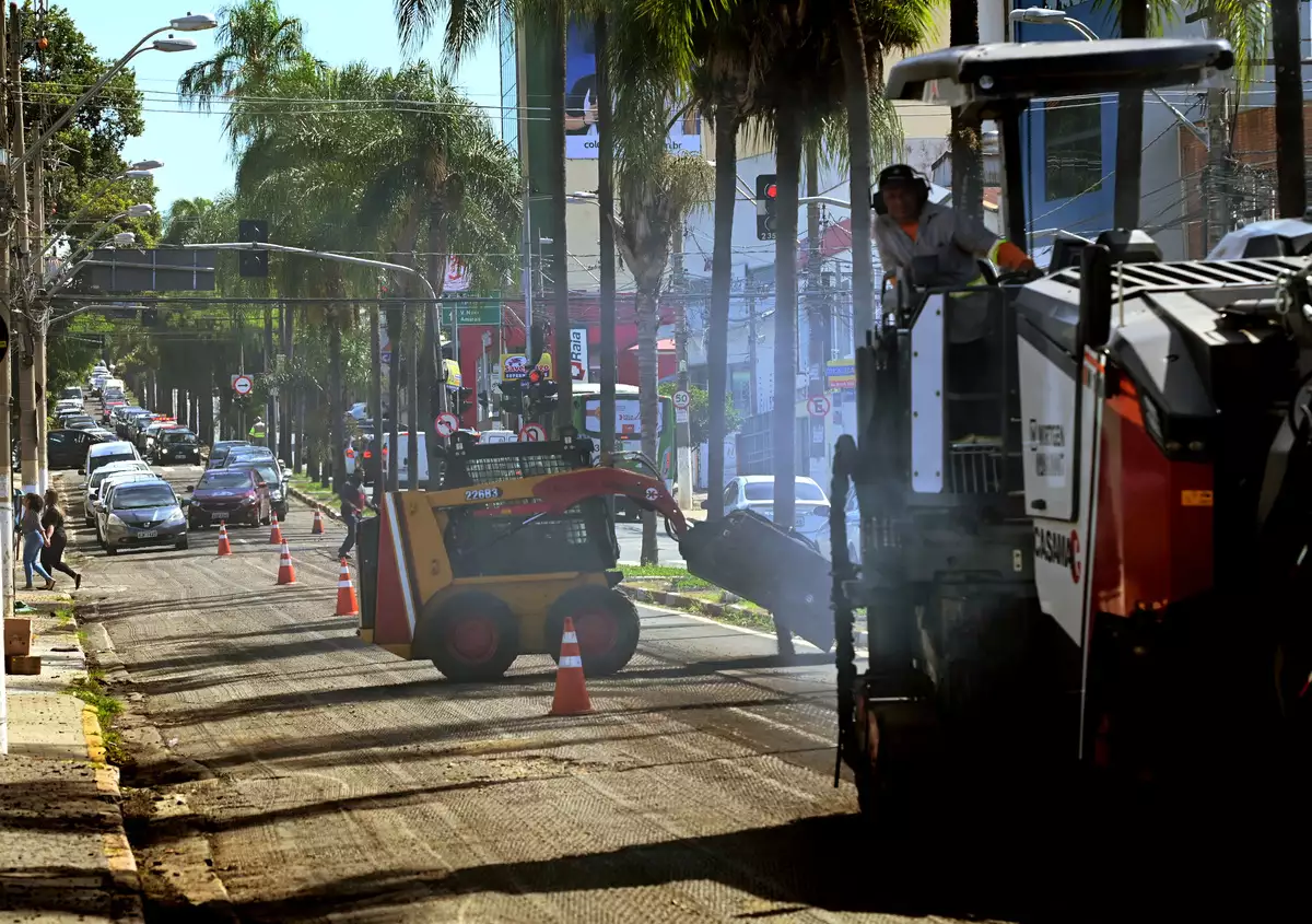 Recapeamento avança em Campinas e já alcança quase 4 quilômetros de vias