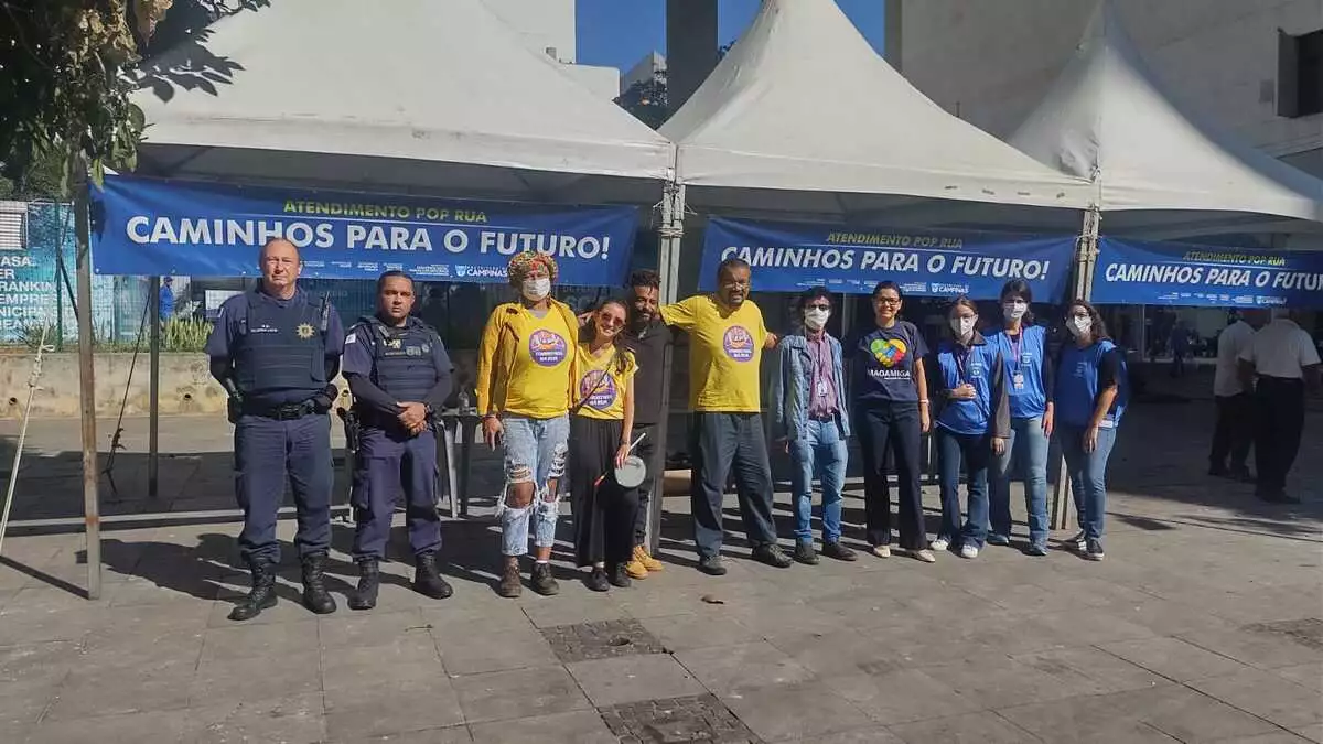 Projeto atende 122 pessoas em situação de rua.