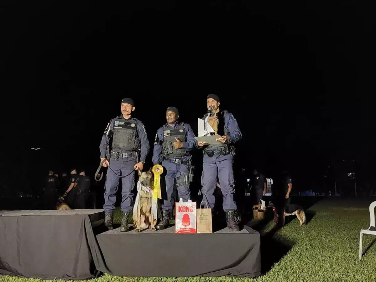 Canil da GM conquista o 2º lugar na colocação geral de campeonato de cães