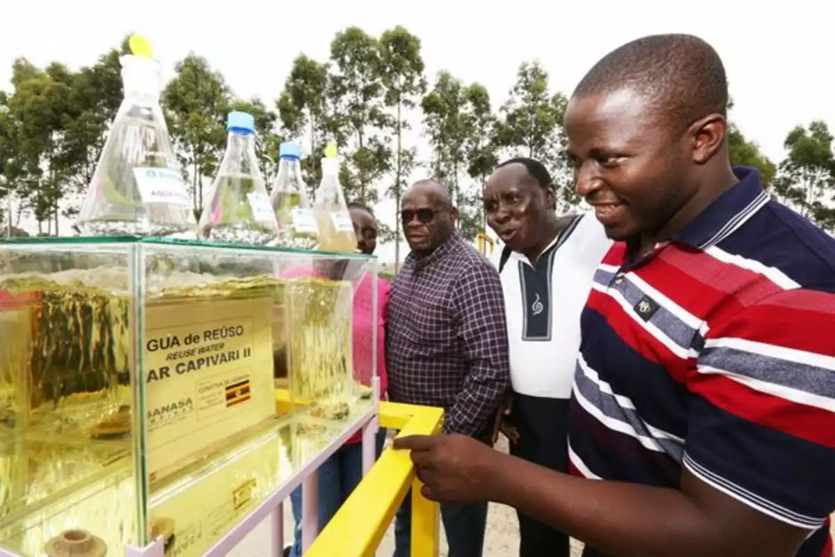 Comitiva do Ministério de Água e Meio Ambiente de Uganda visita a Sanasa