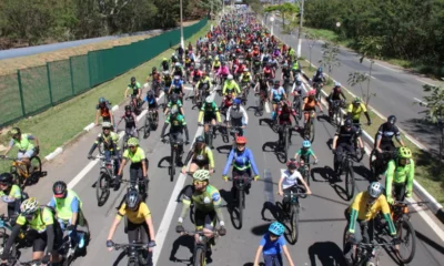 Região do Campo Grande recebe Passeio Ciclístico no Maio Amarelo