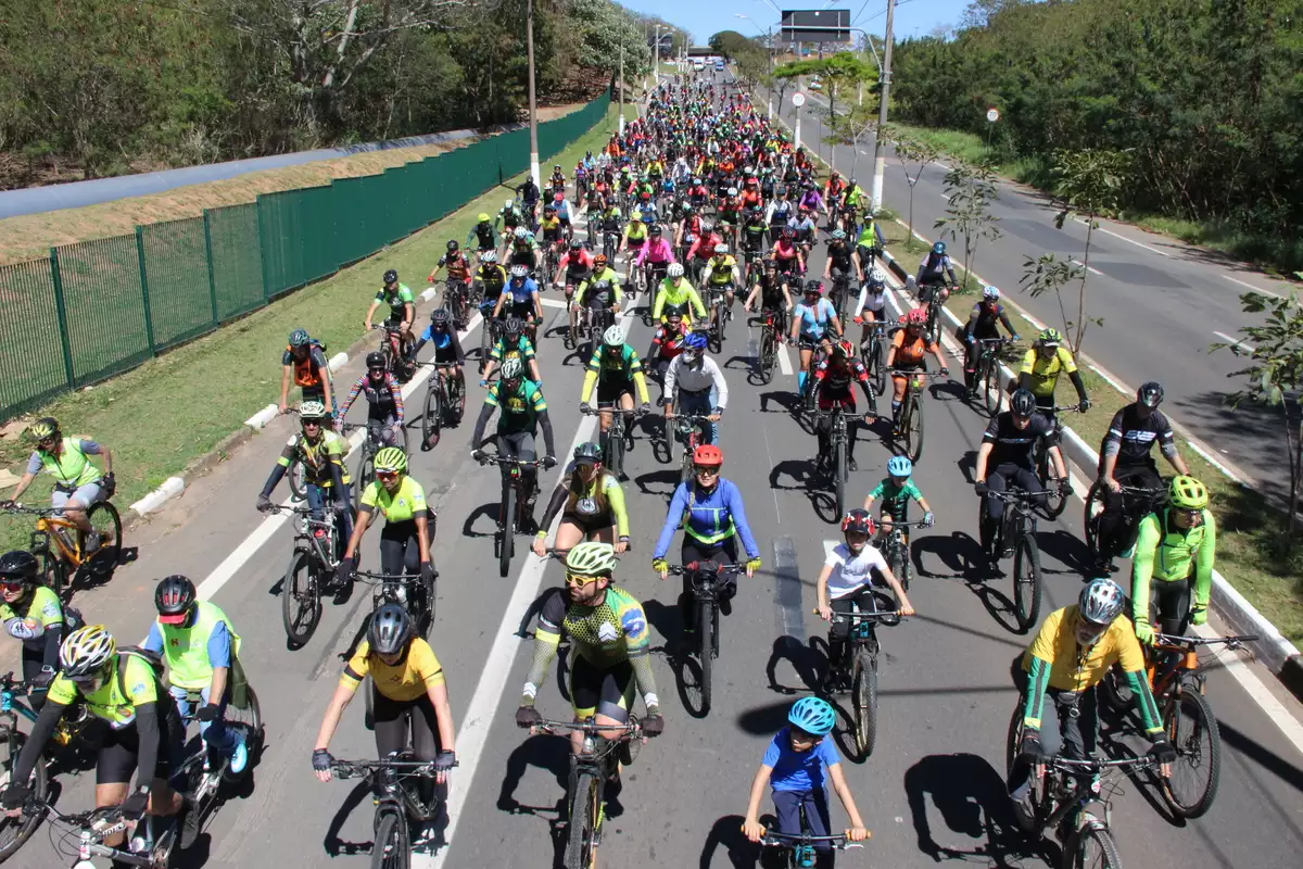 Região do Campo Grande recebe Passeio Ciclístico no Maio Amarelo