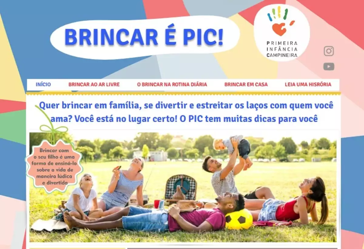 Semana do Brincar terá site dedicado a brincadeiras infantis