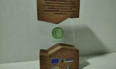 Campinas recebe medalha por Projeto de Parques Lineares