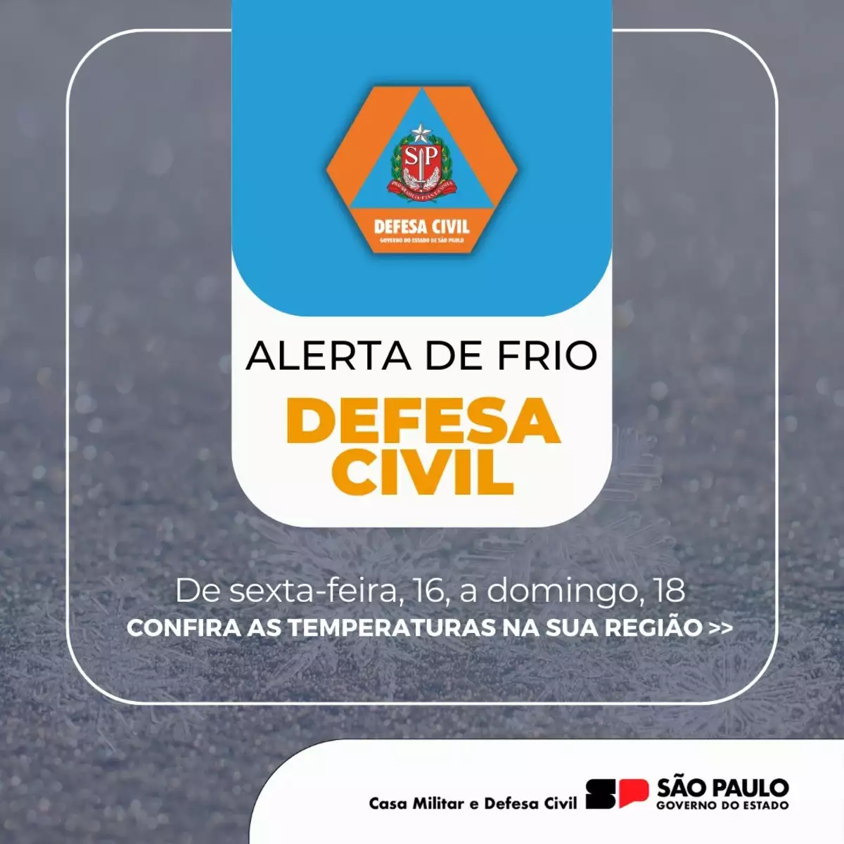 Campinas terá frio intenso a partir de hoje(16) e durante todo fim de semana