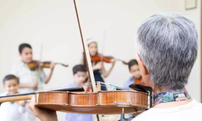 Teatro Castro Mendes recebe aspirantes e músicos do Centro Suzuki
