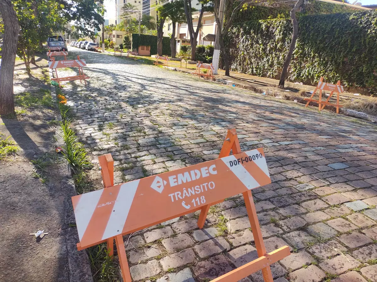 Trecho da rua José Margarido da Costa terá bloqueio ao tráfego no sábado (24)