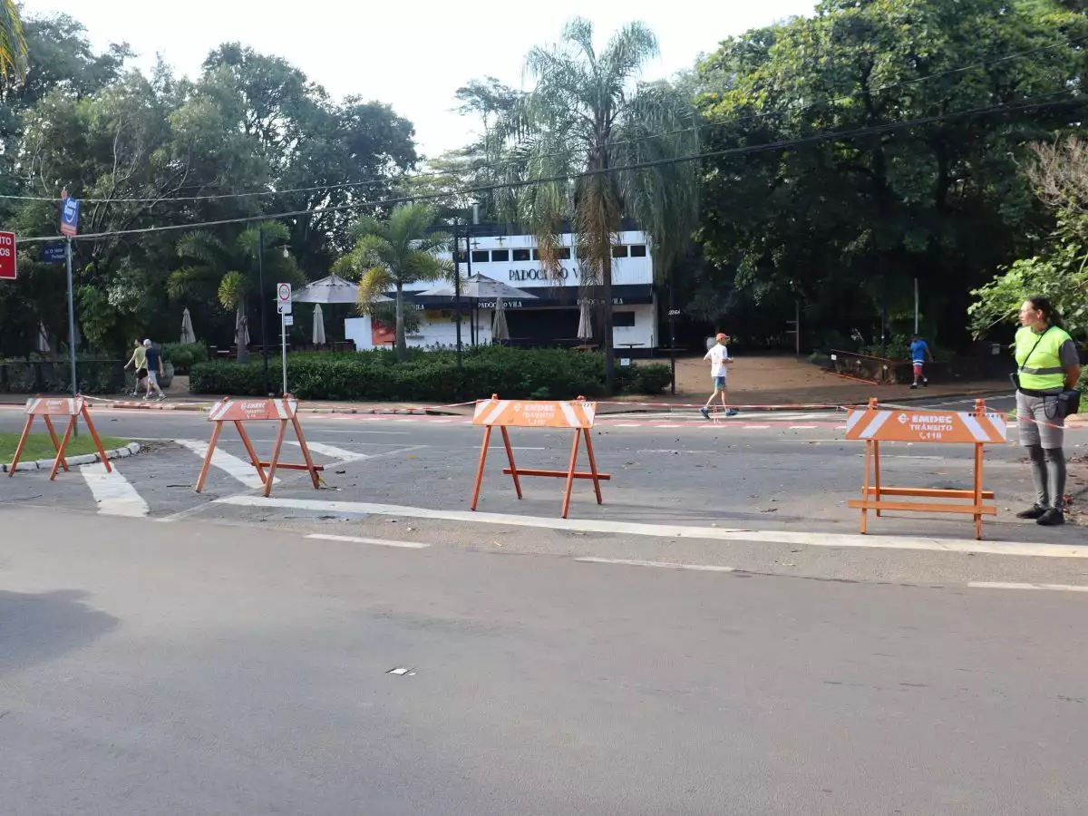 Trecho da Avenida Ruy Rodriguez tem bloqueio viário no domingo(16)